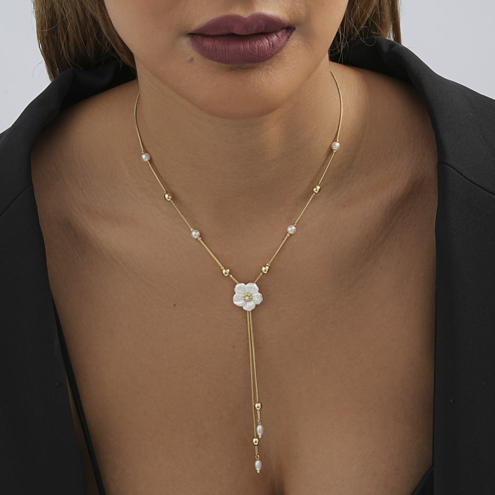 Aurora Tassel Pendant Necklace