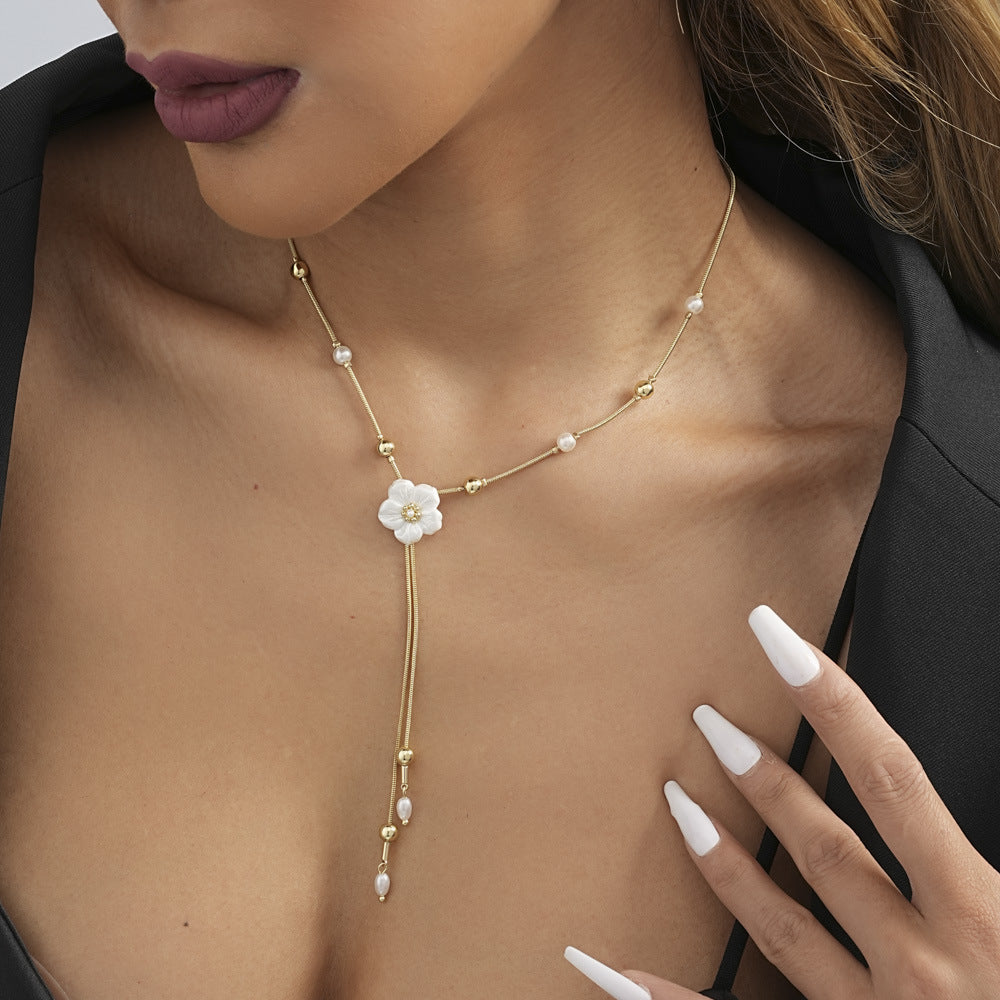 Aurora Tassel Pendant Necklace